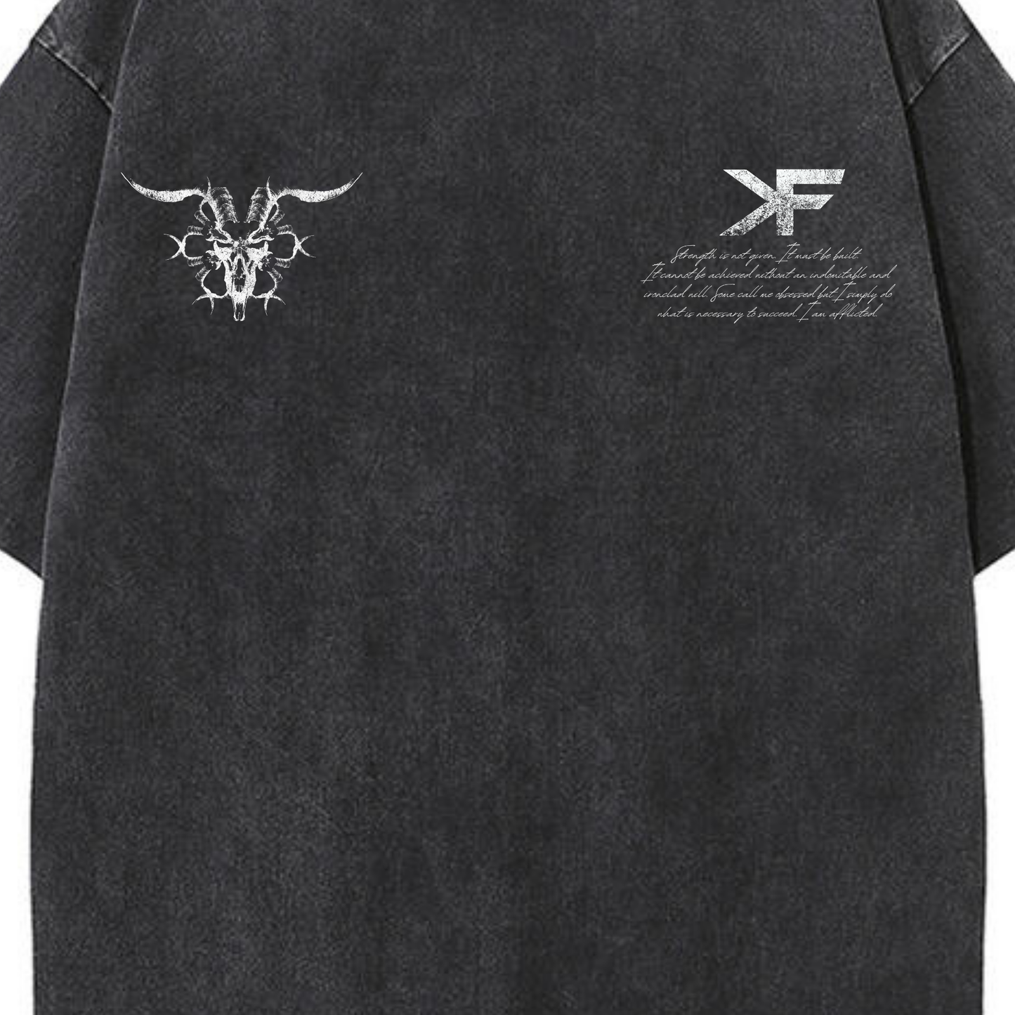 DEMON OF IRON TEE ACID WASH