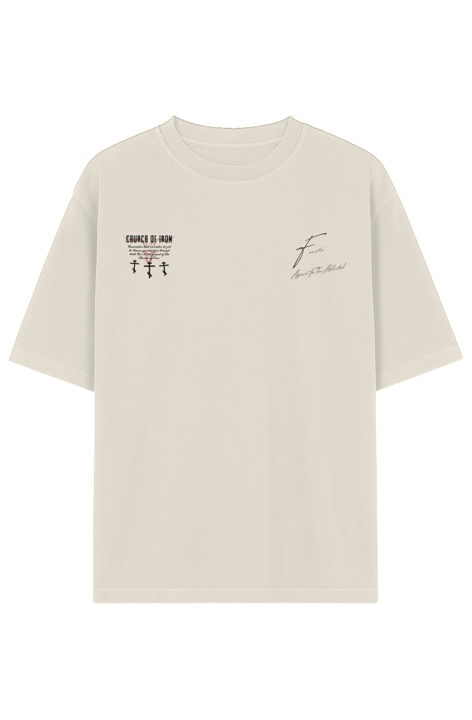 Garment-Dyed Drop-Shoulder Tee