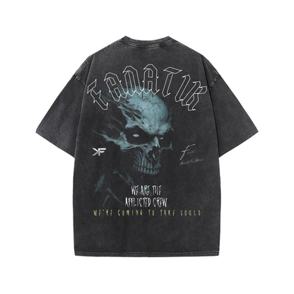 SOUL TAKER TEE ACID WASH