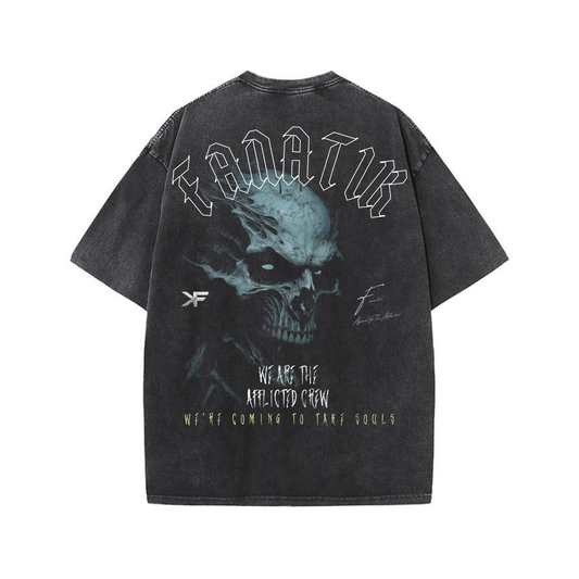 SOUL TAKER TEE ACID WASH