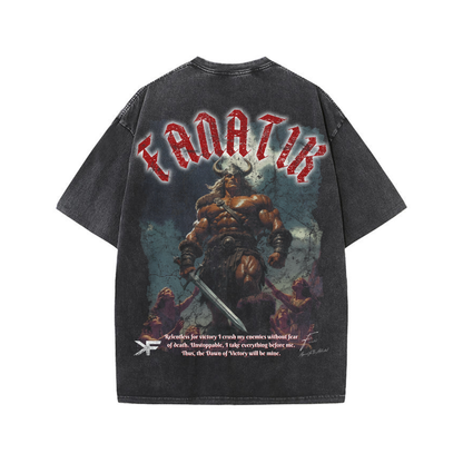 DAWN OF VICTORY TEE ACID WASH