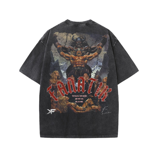 GLORIOUS VICTORY TEE ACID WASH