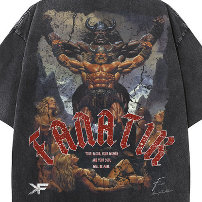 GLORIOUS VICTORY TEE ACID WASH