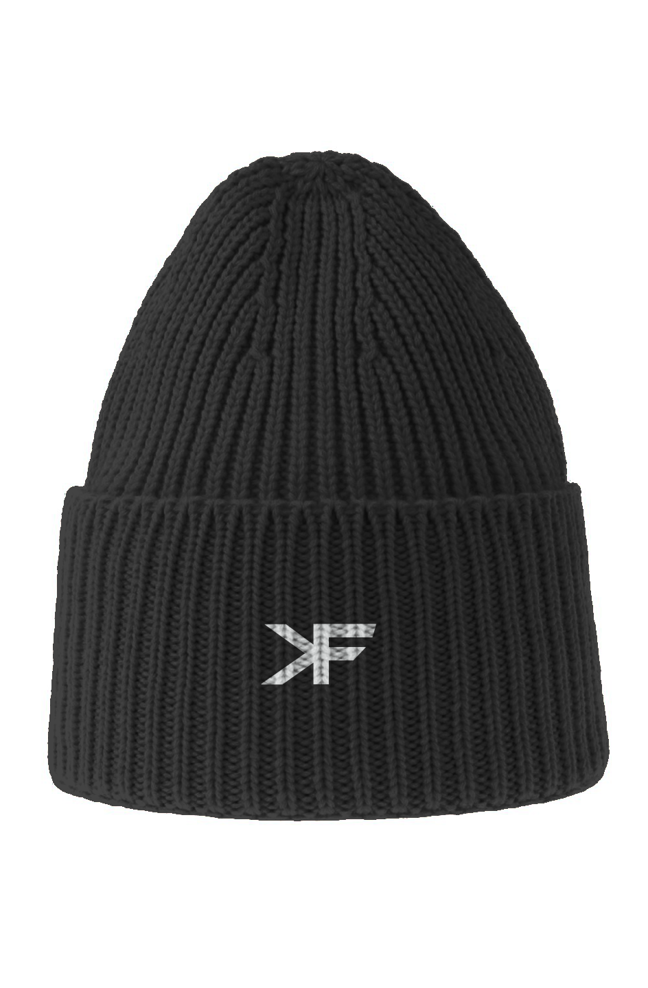 SIGNATURE - RIB KNIT BEANIE - BLACK NIGHT
