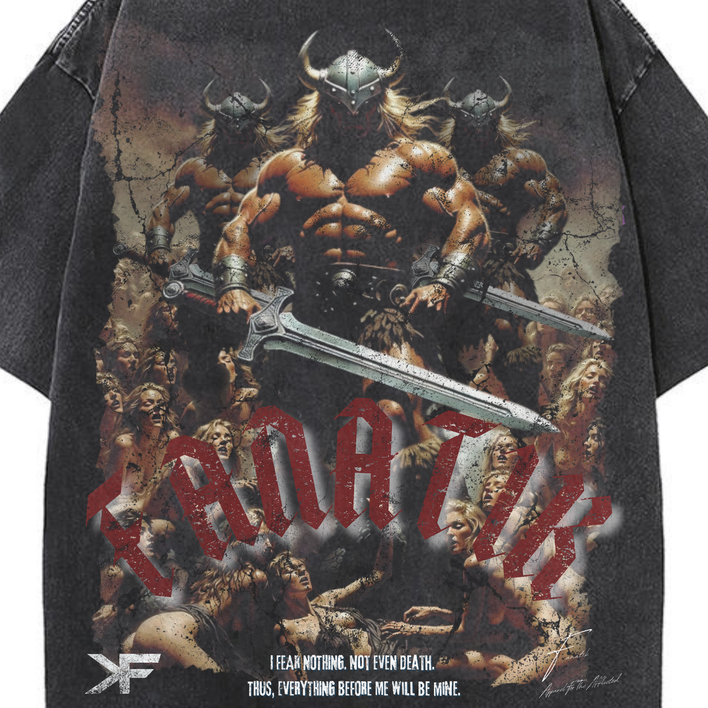 ULTIMATE VICTORY TEE ACID WASH