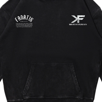 ULTIMATE VICTORY HOODIE ACID WASH BLACK