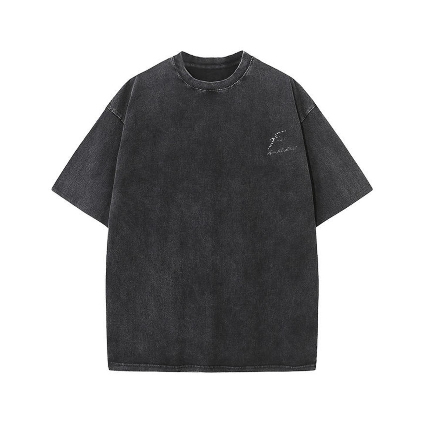 WICKED SIGNATURE TEE ACID WASH