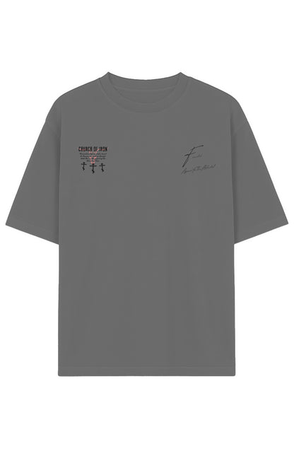 Garment-Dyed Drop-Shoulder Tee