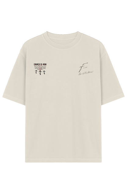 Garment-Dyed Drop-Shoulder Tee