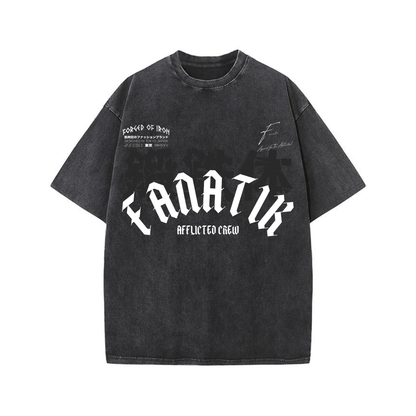 FORGED OF IRON TEE ACID WASH