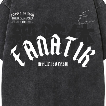 FORGED OF IRON TEE ACID WASH