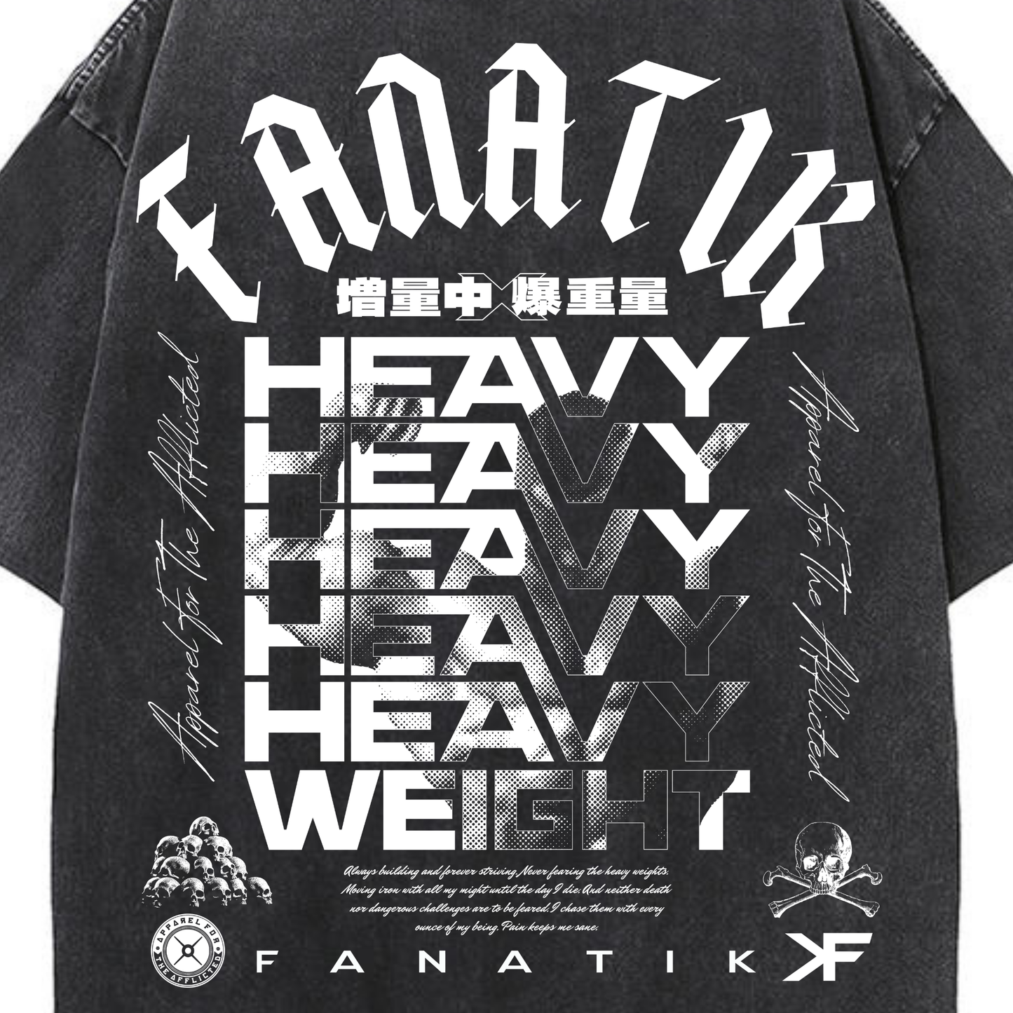 HEAVY WEIGHT TEE ACID WASH